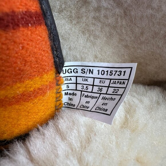 Ugg x Pendleton Limited Adirondack Grand Canyon National Park Boots Wool Tall 5 - Picture 6 of 7